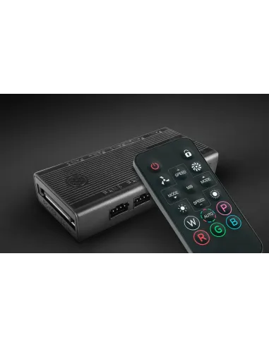 Mars Gaming MFSI4KIT sistema de refrigeración para ordenador Carcasa del ordenador Ventilador 12 cm Negro