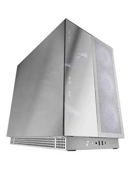 Mars Gaming MC-NOVA3, Caja Gaming Custom XXL E-ATX, Tripe Cristal Cromado Continuo Sin Marco, Soporte Completo Refrigeración