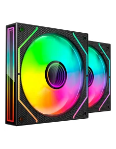 Mars Gaming MF3DPROX2 sistema de refrigeración para ordenador Carcasa del ordenador Ventilador 12 cm Negro