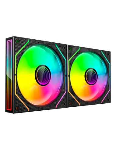 Mars Gaming MF3DPROX2 sistema de refrigeración para ordenador Carcasa del ordenador Ventilador 12 cm Negro