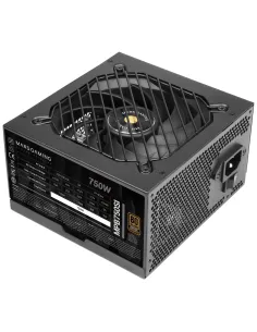 Mars Gaming MPB750SI, Fuente Alimentación PC ATX 750W, 7 Años Garantía, 80Plus Bronze 230V, 90% Eficiencia, Ventilador SI 2