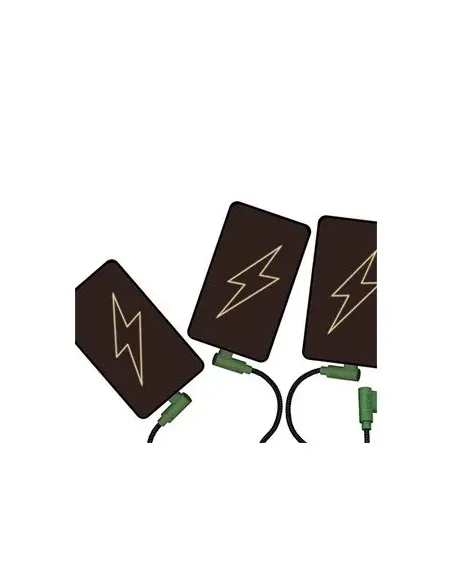 CABLE HUNE ECO TRENZADO 1.2M 3 EN 1 BOSQUE