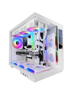 Mars Gaming MCMIRAGEW carcasa de ordenador Midi Tower Blanco