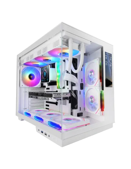 Mars Gaming MCMIRAGEW carcasa de ordenador Midi Tower Blanco