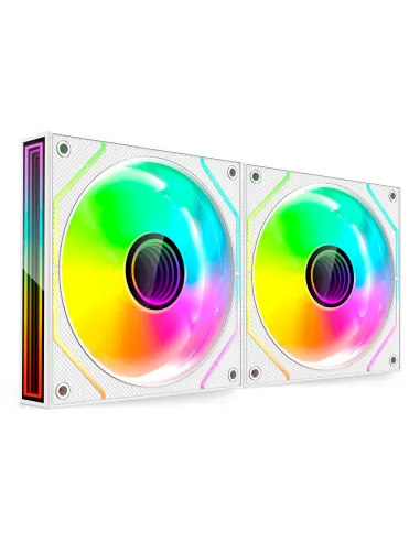 Mars Gaming MF3DPROX2W sistema de refrigeración para ordenador Carcasa del ordenador Ventilador 12 cm Blanco