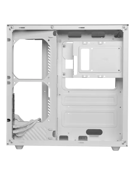 Mars Gaming MC-CURVW Midi Tower Negro, Blanco