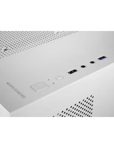 Mars Gaming MC-3TLITEW Mini Tower Blanco