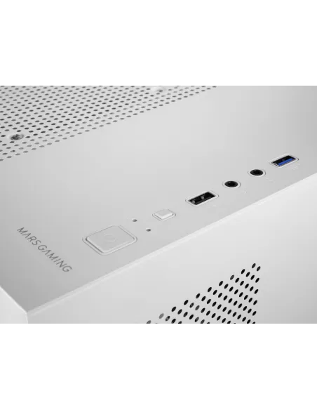 Mars Gaming MC-3TLITEW Mini Tower Blanco