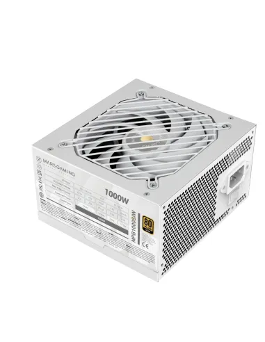 Mars Gaming MPB1000SIW unidad de fuente de alimentación 1000 W 24-pin ATX ATX Blanco