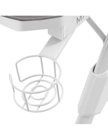 Mars Gaming MGDXL, Mesa Gaming Ergonómica, Soporte Auriculares y Bebida, Escritorio PC, 160x60cm, Blanco