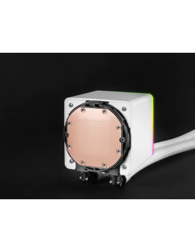 Mars Gaming ML-VISIONPRO240W Procesador Sistema de refrigeración líquida todo en uno 12 cm Blanco 1 pieza(s)