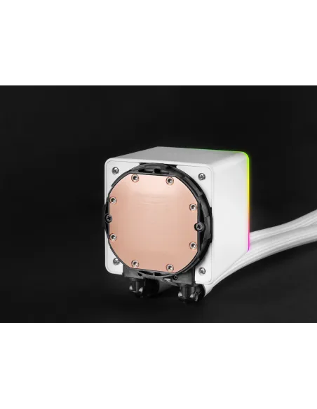 Mars Gaming ML-VISIONPRO240W Procesador Sistema de refrigeración líquida todo en uno 12 cm Blanco 1 pieza(s)