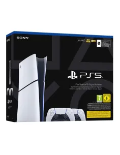 Consola ps5 sony playstation 5 digital chasis e + dualsense