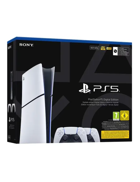 Consola ps5 sony playstation 5 digital chasis e + dualsense