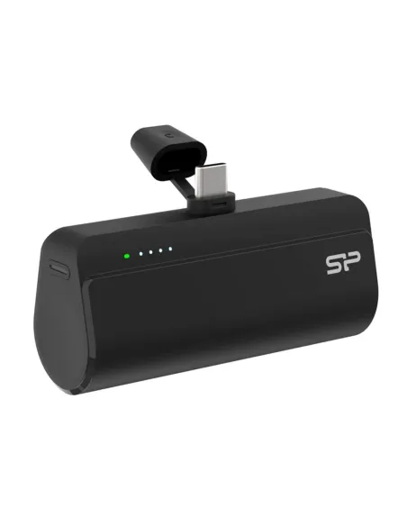 Powerbank silicon power qd50 5000mah usb tipo c negro