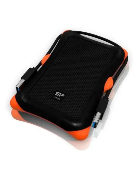 Carcasa silicon power a30 para hdd 2.5 pulgadas negro