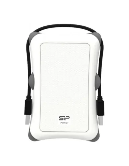 Carcasa silicon power a30 para hdd 2.5 pulgadas blanco
