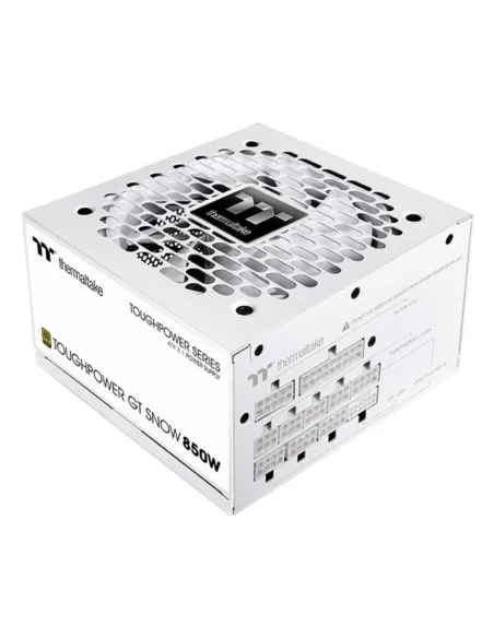 Fuente alimentacion thermaltake toughpower gt gaming atx 850w blanca