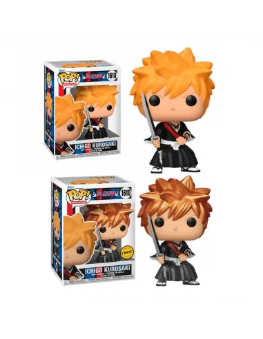 Funko pop animacion bleach ichigo con opcion chase metalica 75508