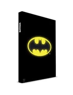 Libreta sd toys batman simbolo con luz