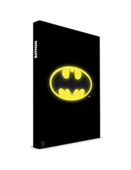 Libreta sd toys batman simbolo con luz