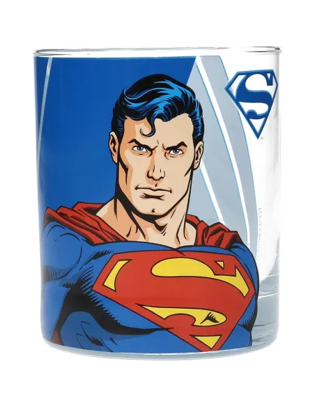 Vaso de cristal sd toys universo dc superman