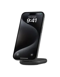 Belkin BoostCharge Auriculares, Smartphone Negro USB Cargador inalámbrico Carga rápida Interior