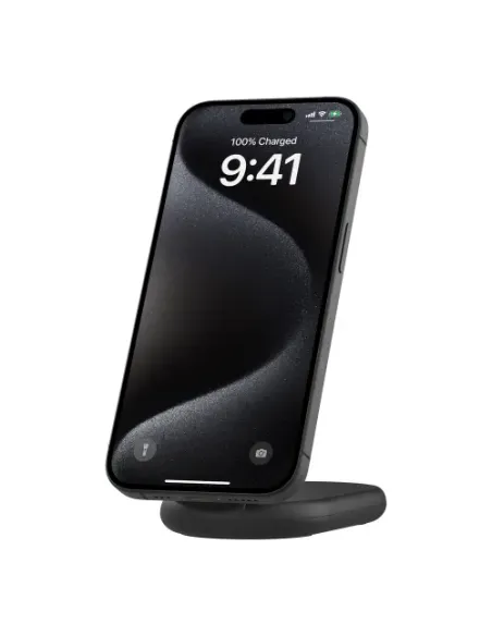 Belkin BoostCharge Auriculares, Smartphone Negro USB Cargador inalámbrico Carga rápida Interior