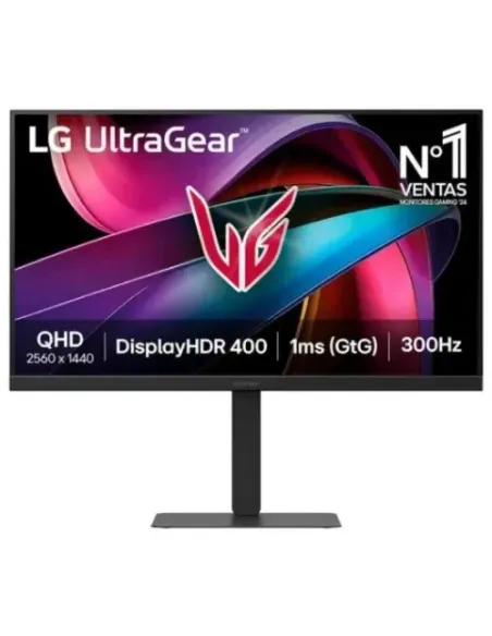 MONTIRO LG ULTRAGEAR, 27 PULGADAS, PANEL IPS 300 HZ 1 MS, RESOLUCION 2560 X 1440