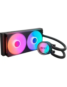 NZXT KRAKEN CORE RGB - 240MM  AIO LIQUID COOLER WITH RGB CAP & RGB CORE FAN (BLACK) RL-KR24C-B1