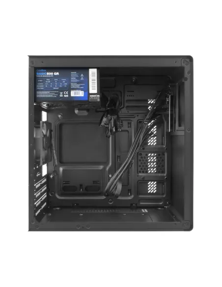 CoolBox CAJA MATX M640C USB-C 3.2 GEN1 FULLMETAL BASIC500GR 500W + 1 VENT. 90MM