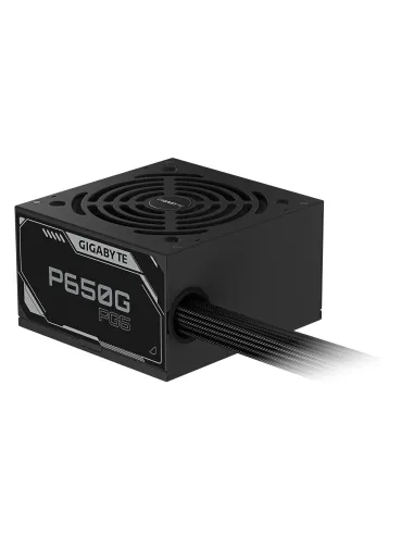 GIGABYTE P650G PCIE 5.1 Fuente de alimentación – PCIe 5.1, 80 PLUS Silver, ventilador de 120mm, compatible con ATX 3.1, enchufe