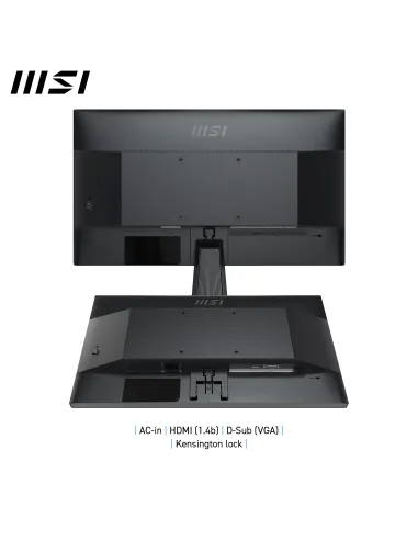 MSI Pro MP225V pantalla para PC 54,5 cm (21.4") 1920 x 1080 Pixeles Full HD LCD Negro