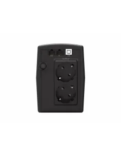 Conceptronic ZEUS07ES sistema de alimentación ininterrumpida (UPS) Línea interactiva 1 kVA 600 W 2 salidas AC 2