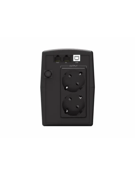 Conceptronic ZEUS07ES sistema de alimentación ininterrumpida (UPS) Línea interactiva 1 kVA 600 W 2 salidas AC