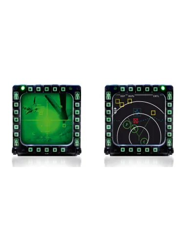 Thrustmaster MFD Cougar Pack Negro Palanca de mando PC