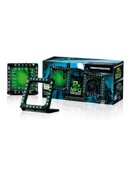 Thrustmaster MFD Cougar Pack Negro Palanca de mando PC