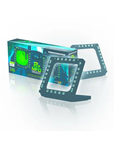 Thrustmaster MFD Cougar Pack Negro Palanca de mando PC