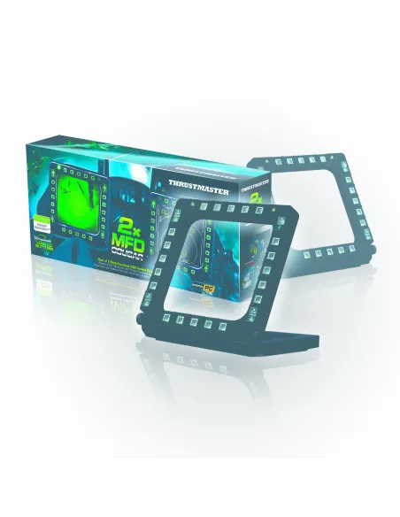 Thrustmaster MFD Cougar Pack Negro Palanca de mando PC
