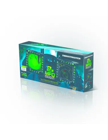 Thrustmaster MFD Cougar Pack Negro Palanca de mando PC