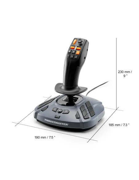 Thrustmaster SimTask FarmStick, Joystick Multifuncional para Farming