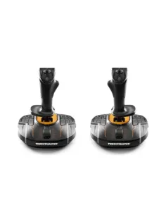 Thrustmaster T.16000M FCS SPACE SIM DUO Negro, Naranja USB Palanca de mando Analógico Digital PC