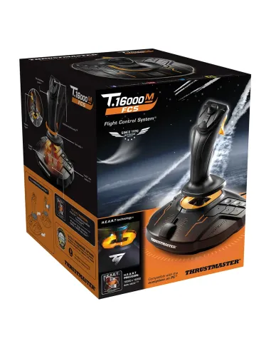 Thrustmaster T-16000M FC S Negro, Naranja USB Palanca de mando Analógico Digital PC