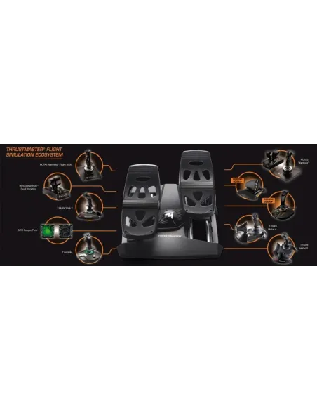 Thrustmaster T-16000M FCS Flight Pack Negro USB Palanca de mando Analógico Digital MAC, PC