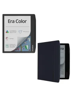 Pocketbook era color stormy sea + funda hn - qi - pu - 700 - wb - ww charge cover blue