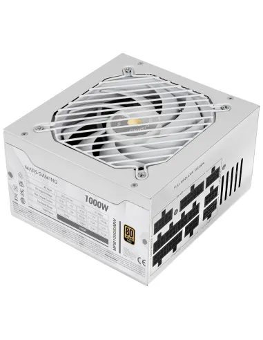 Mars Gaming MPB1000SIMW unidad de fuente de alimentación 1000 W 24-pin ATX ATX Blanco