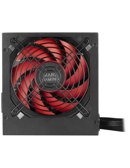 Mars Gaming MPIII550P, Fuente Alimentación PC ATX 550W, 5 Años de Garantía, 85% Eficiencia, Sistema Digital APFC, Ventilador