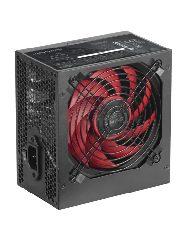 Mars Gaming MPIII550P, Fuente Alimentación PC ATX 550W, 5 Años de Garantía, 85% Eficiencia, Sistema Digital APFC, Ventilador