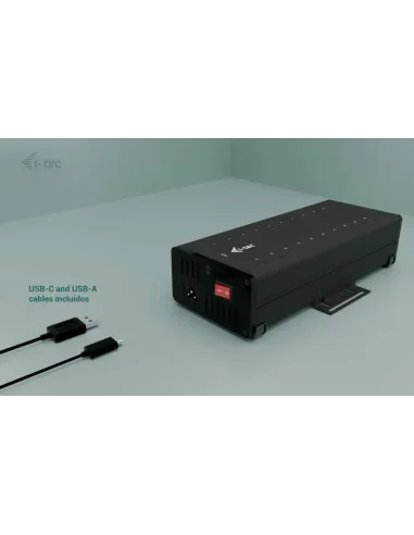 i-tec USB-C USB-A Metal Charging + data HUB, 15W per port, 20x USB-C