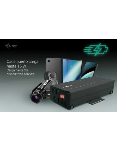 i-tec USB-C USB-A Metal Charging + data HUB, 15W per port, 20x USB-C